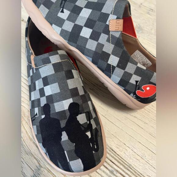 Men’s UIN Jazz Band Art Travel Shoes Sold out Online size 10 - Picture 8 of 12
